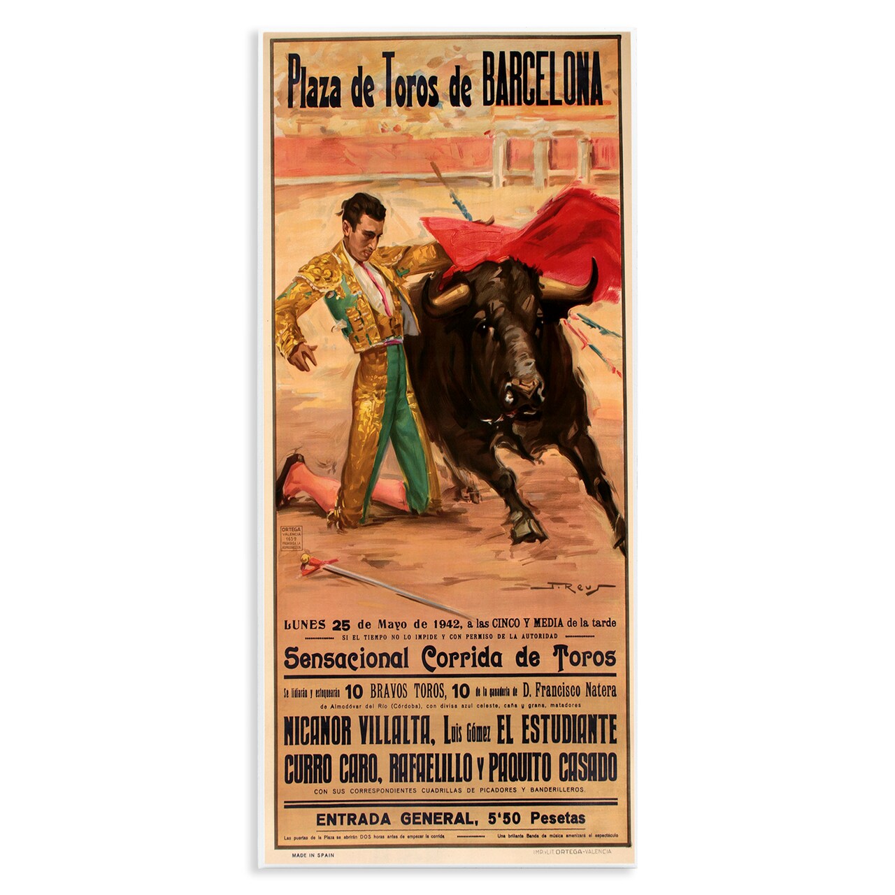 Stupell Industries Classic Rodeo Poster Wall Plaque By Marcus Jules